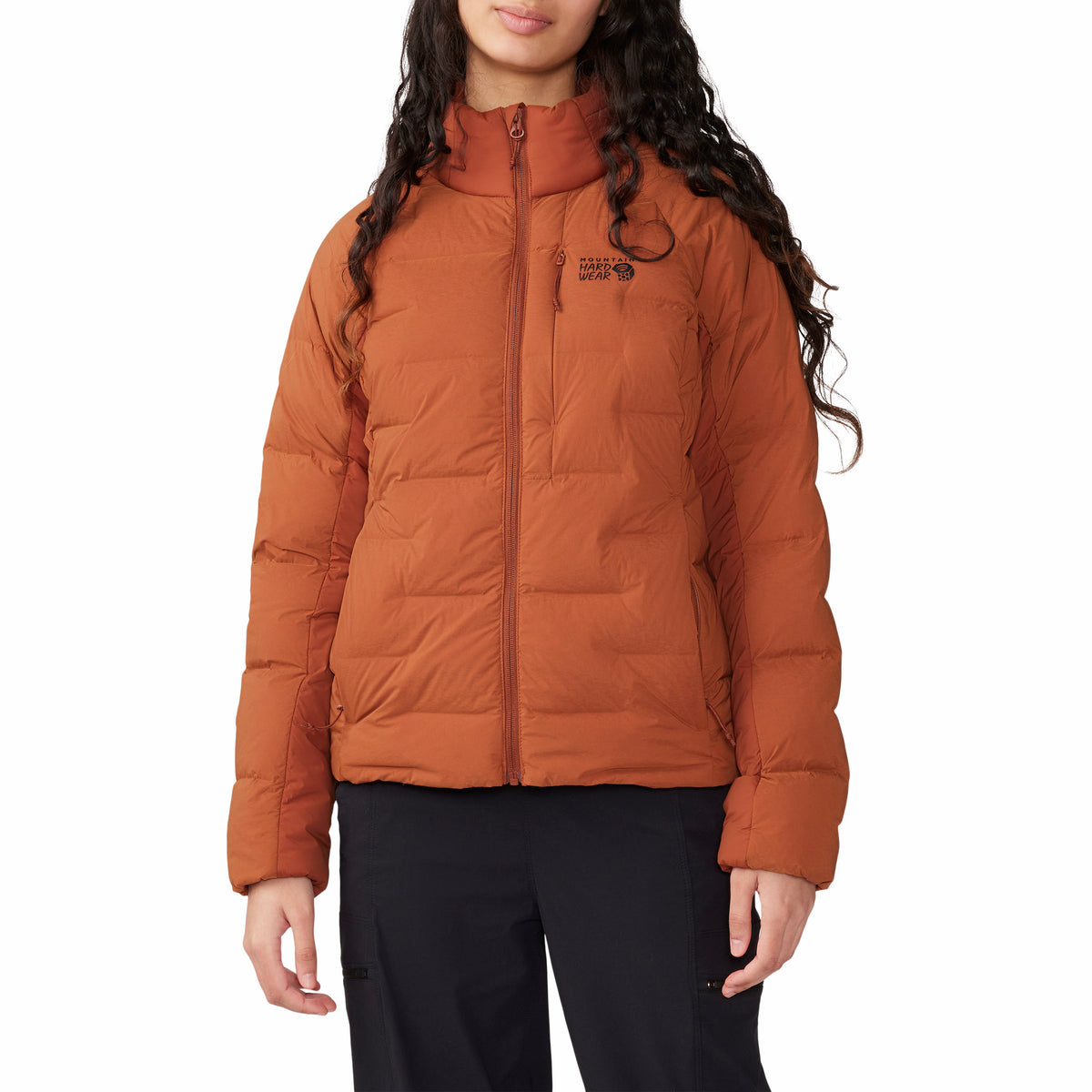Mountain Hardwear Stretchdown™ High-Hip Jacket - Women's Iron Oxide