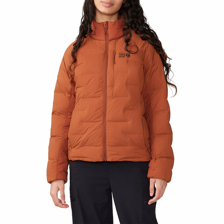 Mountain Hardwear Stretchdown™ High-Hip Jacket - Women's Iron Oxide