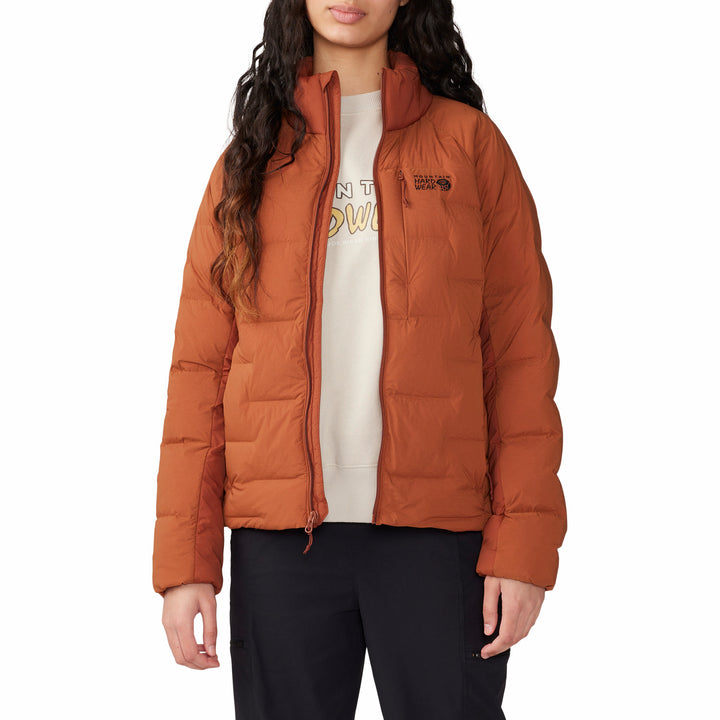 Mountain Hardwear Stretchdown™ High-Hip Jacket - Women's Iron Oxide