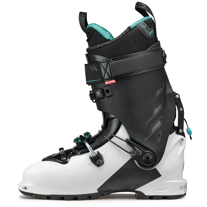 Scarpa Gea RS Alpine Touring Ski Boots - Women's 2026 White/Black/Emerald