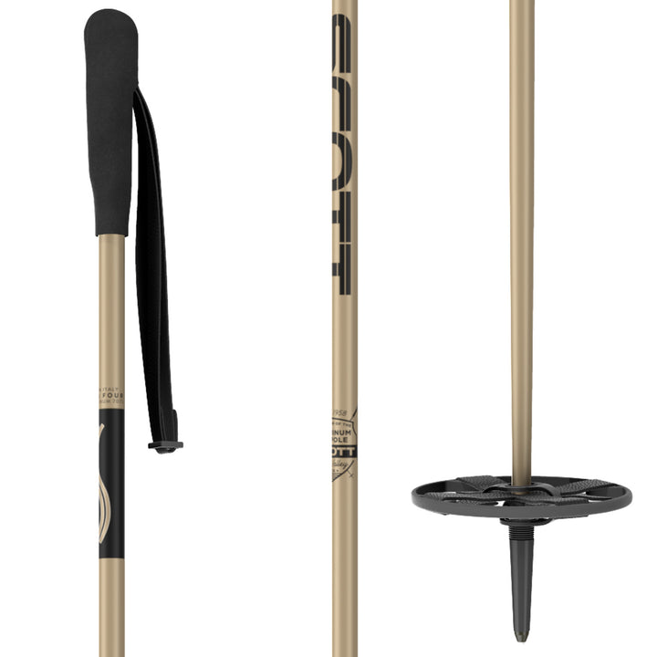 Scott Origin Ski Poles 2025 Gold