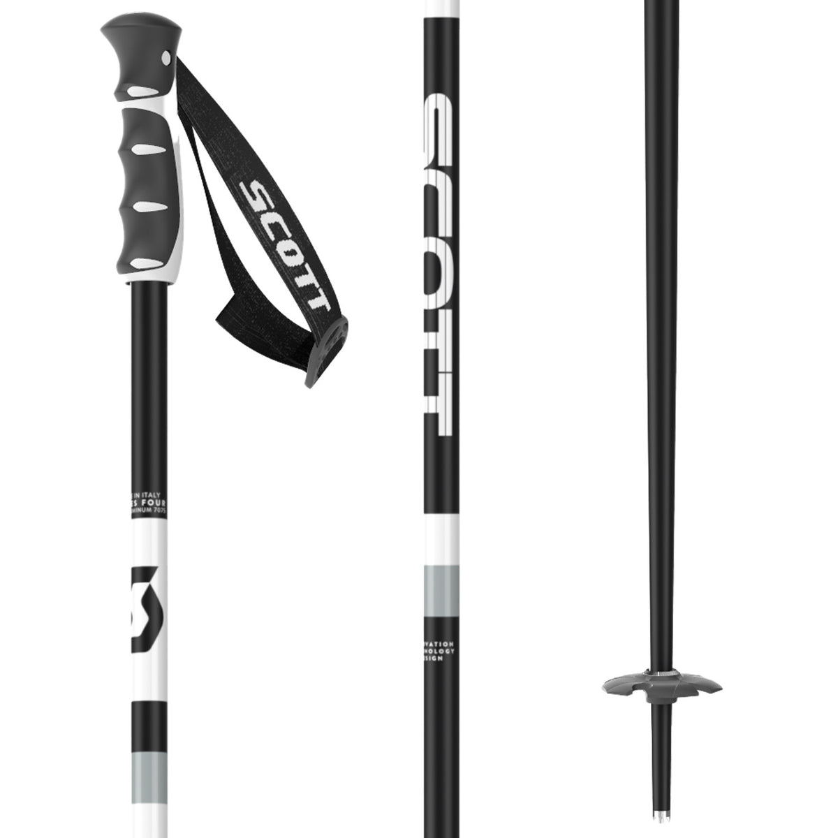 Scott Sun Valley Ski Poles 2025 Black