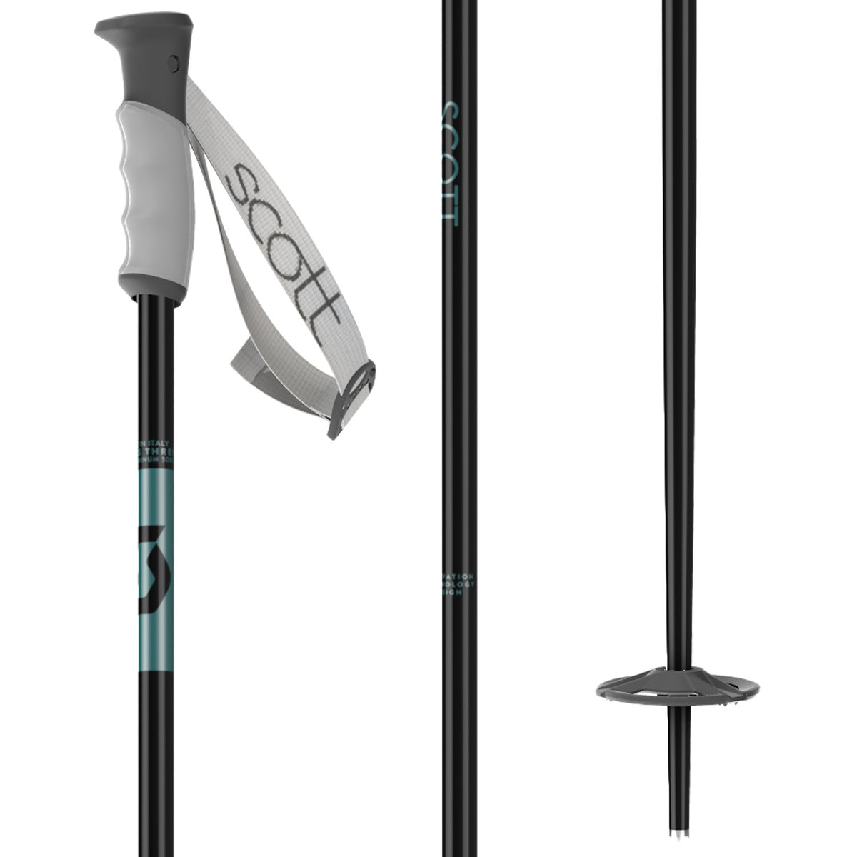 Scott Kira Ski Poles - Women's 2025 Black Pearl