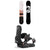 Never Summer Infinity Snowboard + Union Trilogy Snowboard Bindings - Women's 2024