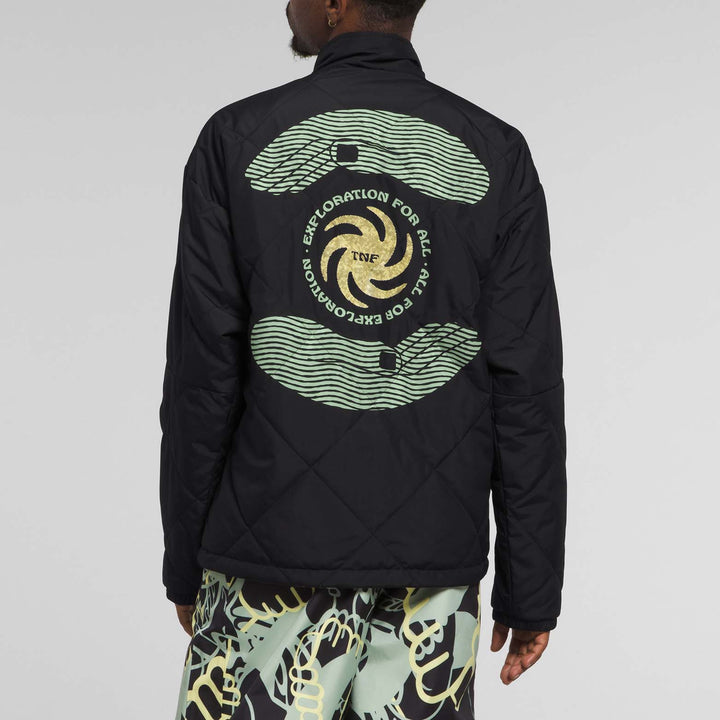 The North Face Afterburner Jacket - Men's TNF Black/Misty Sage