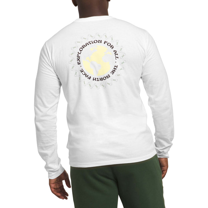 The North Face Long-Sleeve Brand Proud T-Shirt - Men's TNF White/Snow