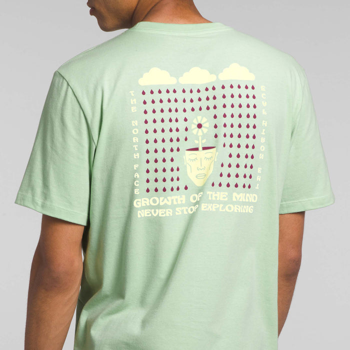 The North Face Short-Sleeve Brand Proud T-Shirt - Men's Misty Sage/Snow