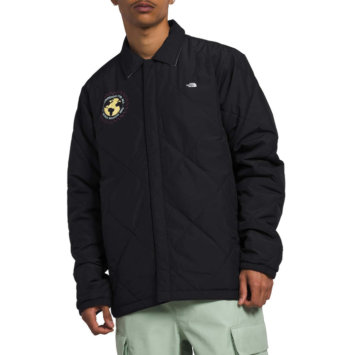 The North Face Afterburner Insulated Flannel - Men's TNF Black/Icecap Blue