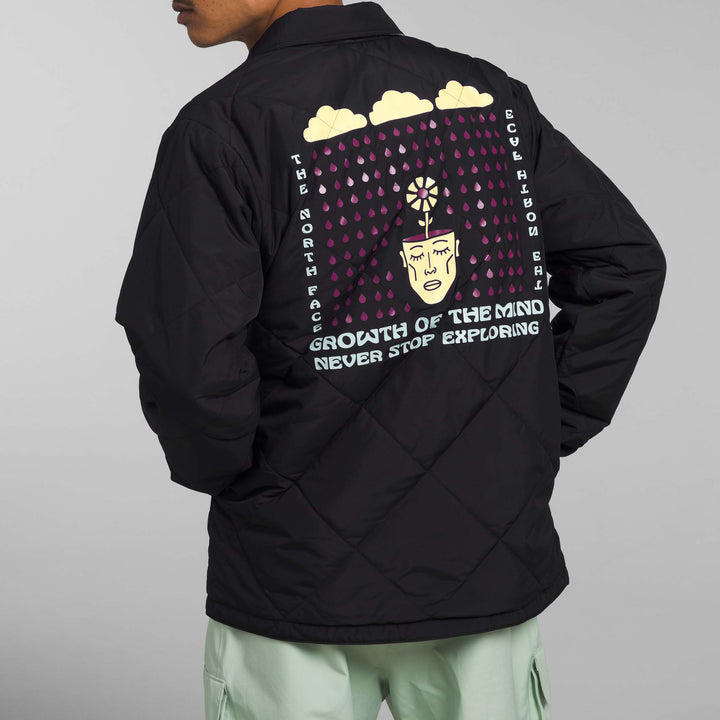 The North Face Afterburner Insulated Flannel - Men's TNF Black/Icecap Blue