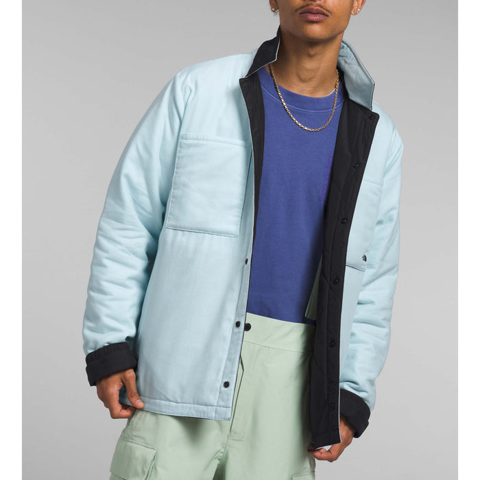 The North Face Afterburner Insulated Flannel - Men's TNF Black/Icecap Blue