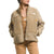 The North Face Cedarfall High-Pile Reversible Jacket - Women's Gardenia White/Khaki Stone