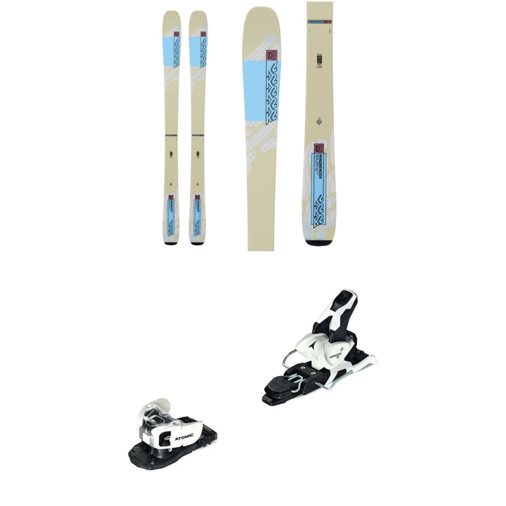 K2 Mindbender 90 C W Skis - Women's + Atomic Warden MNC 11 Ski Bindings