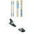 K2 Mindbender 90 C W Skis - Women's + Salomon Strive 12 GW Ski Bindings 2024