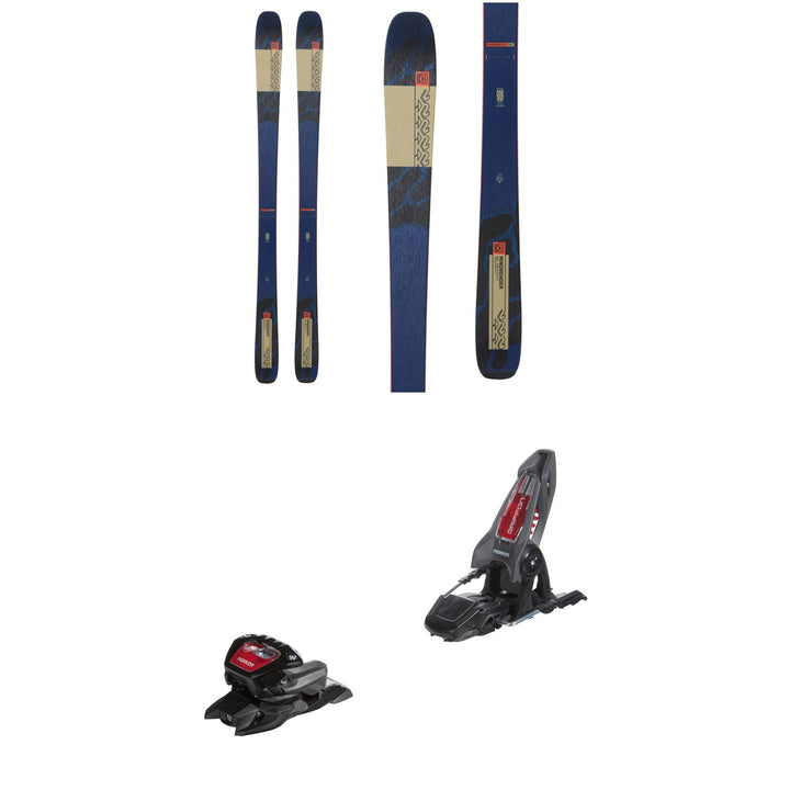 K2 Mindbender 90 C Skis + Marker Griffon 13 ID Ski Bindings