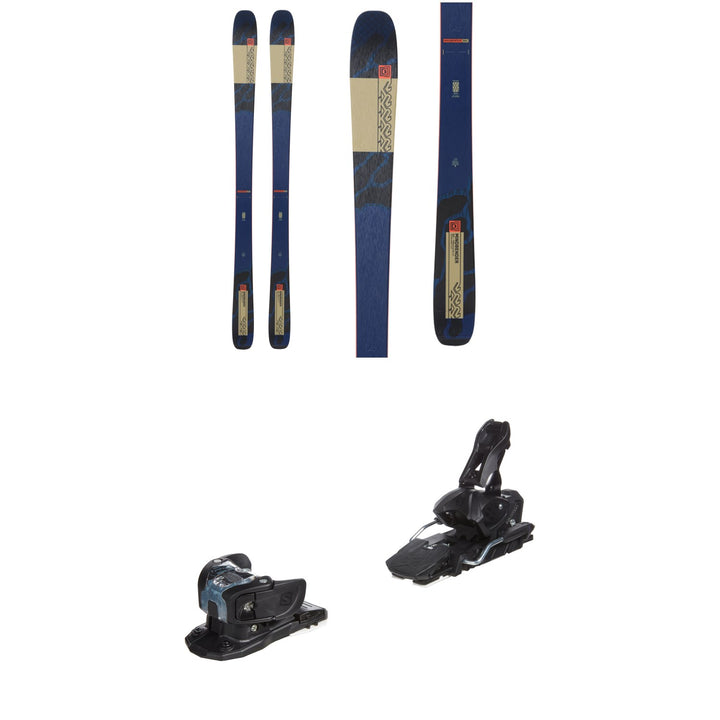 K2 Mindbender 90 C Skis + Salomon Warden MNC 13 Ski Bindings