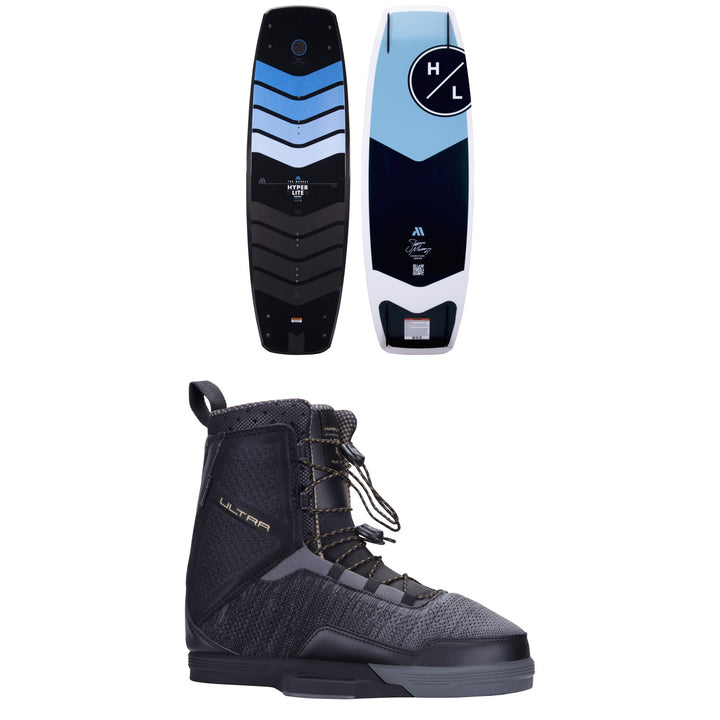 Hyperlite Murray Pro Wakeboard 2023 + Hyperlite Ultra Wakeboard Bindings 2023