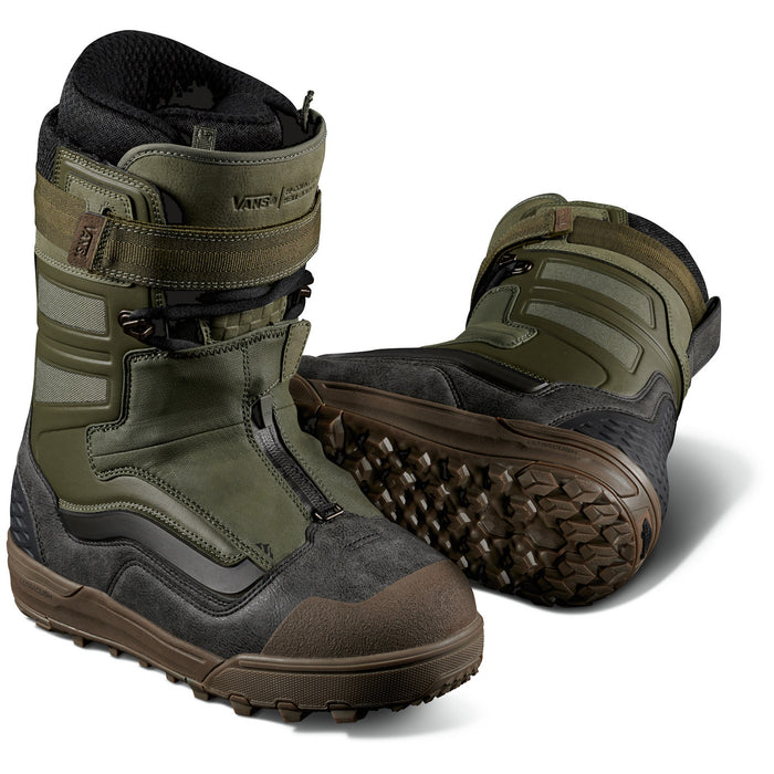 Vans Hi-Country & Hell-Bound Snowboard Boots 2024 Olive/Gum