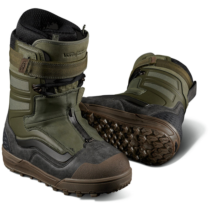 Vans Hi-Country & Hell-Bound Snowboard Boots 2024 Olive/Gum