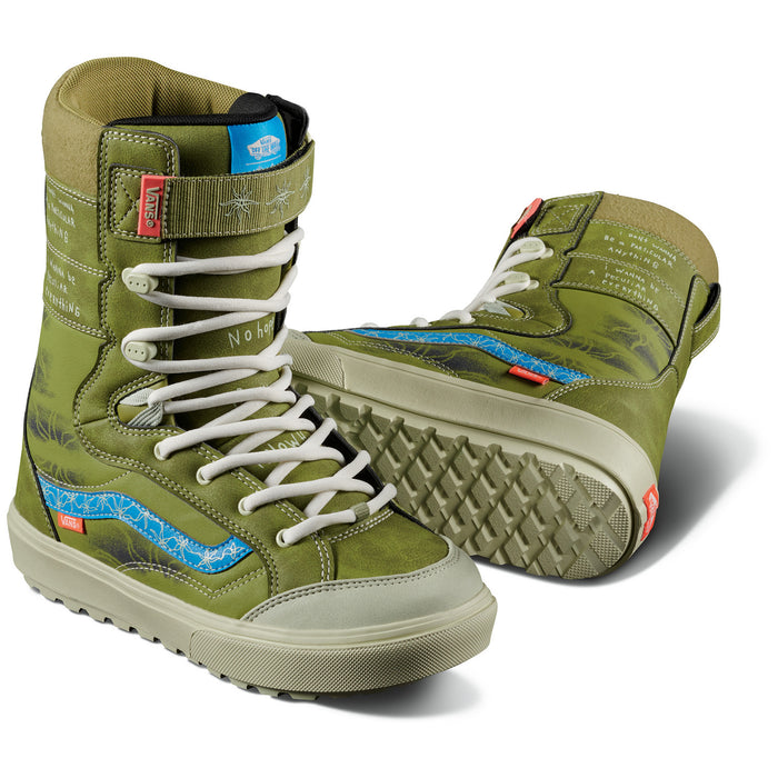 Vans Hi-Standard Linerless DX Snowboard Boots 2024 Green
