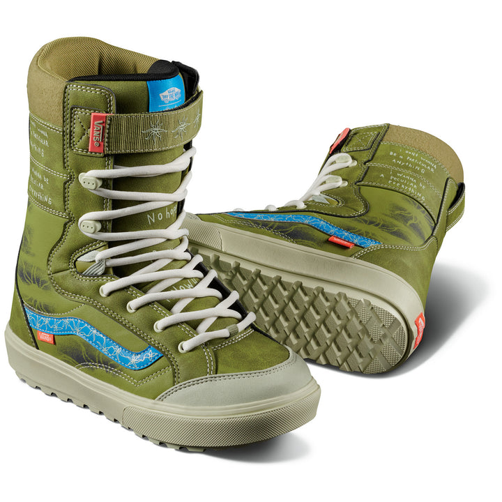 Vans Hi-Standard Linerless DX Snowboard Boots 2024 Green