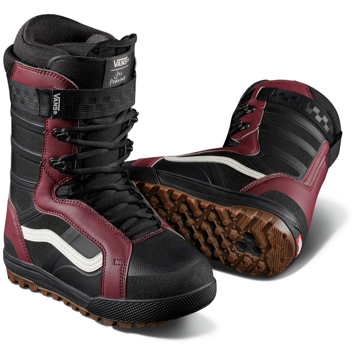 Vans Hi-Standard Pro Snowboard Boots - Women's 2024 Jill Perkins Black/Burgundy