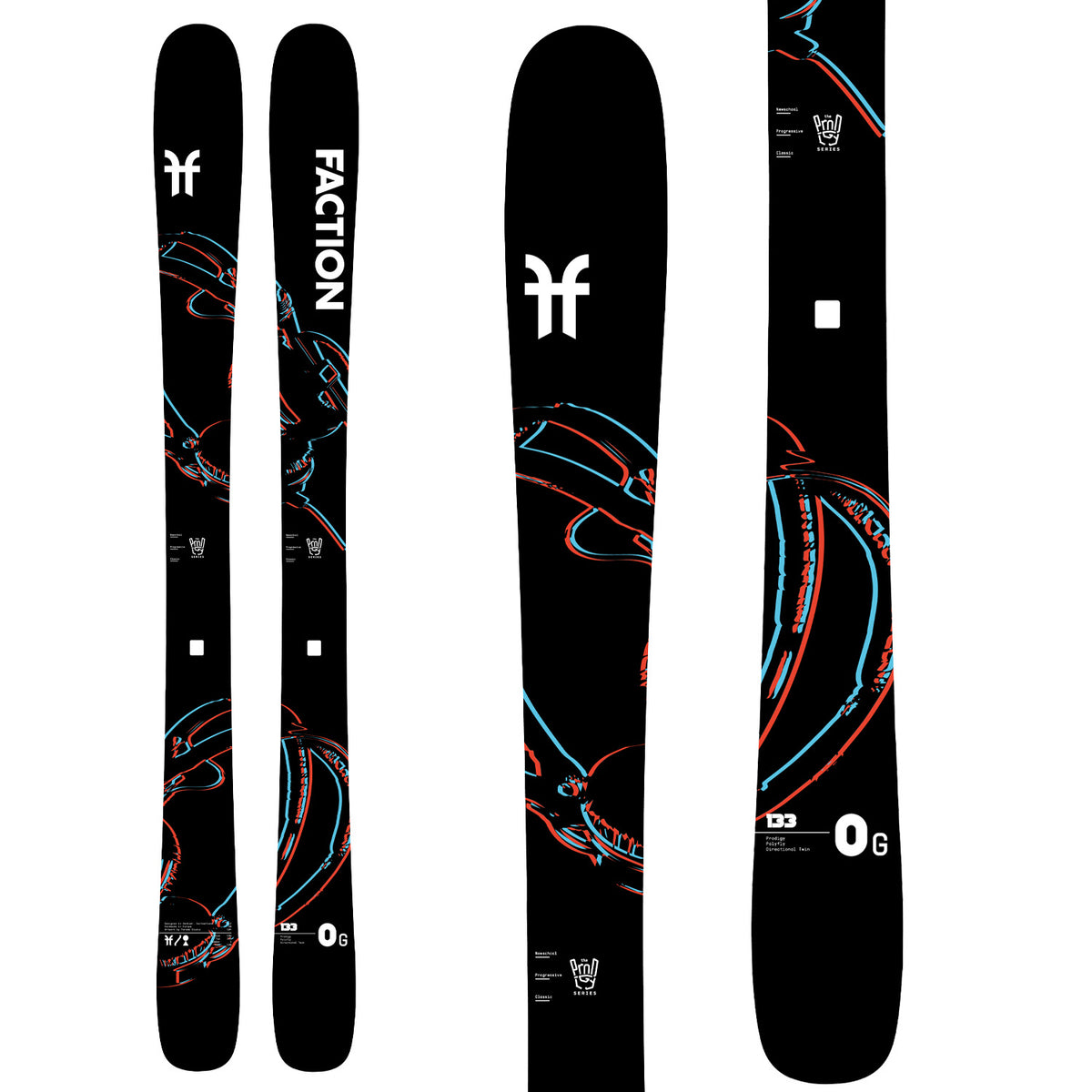 Faction Prodigy 0 Grom Skis - Kids' 2024