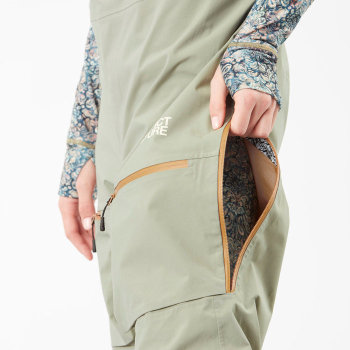 Picture Organic Allea 3L Xpore Bib Pants - Women's Shadow