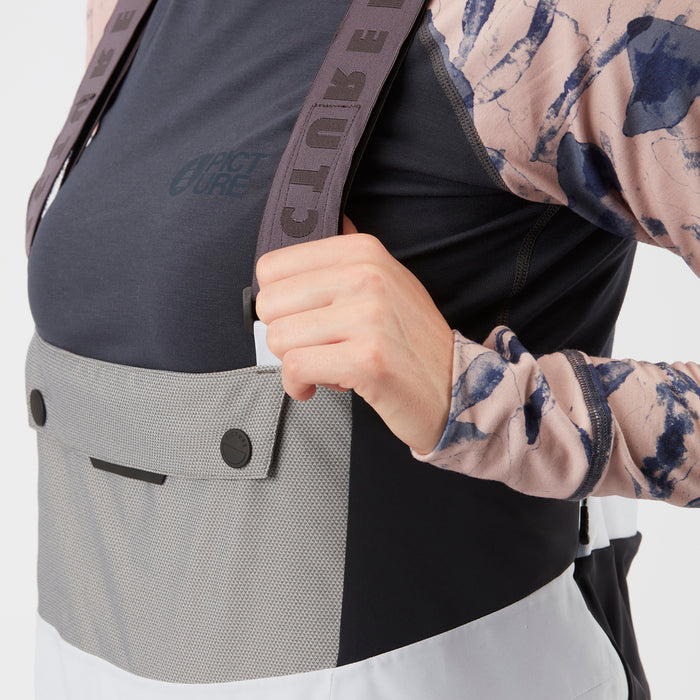 Picture Organic Aeron 3L Bib Pants - Women's Ice Melt
