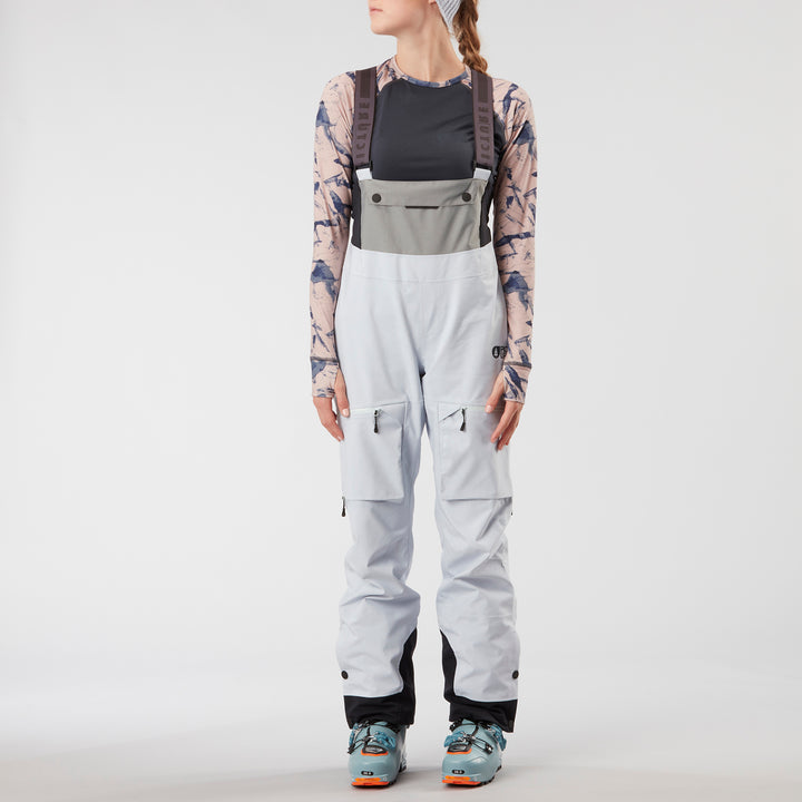 Picture Organic Aeron 3L Bib Pants - Women's Ice Melt