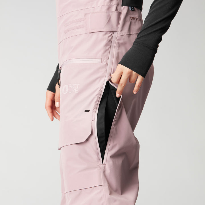 Picture Organic U62 Bibs - Women's Sea Fog
