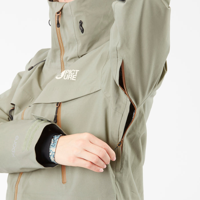 Picture Organic Allea 3L Xpore Jacket - Women's Shadow