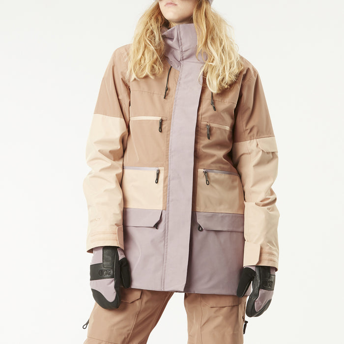 Picture Organic U68 Jacket - Women's Mocha/Rose Dust