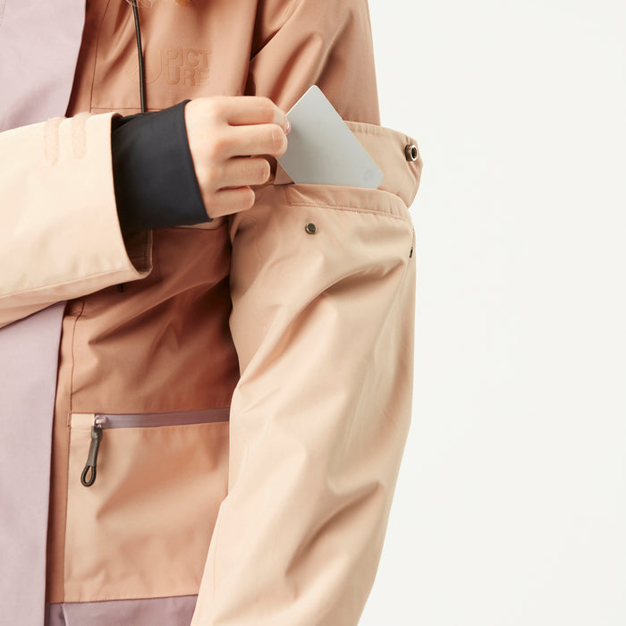 Picture Organic U68 Jacket - Women's Mocha/Rose Dust