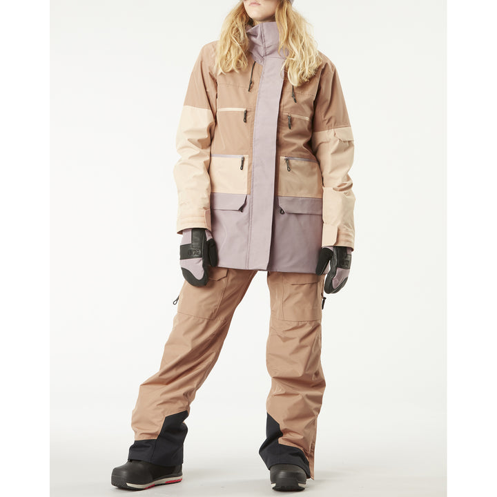 Picture Organic U68 Jacket - Women's Mocha/Rose Dust