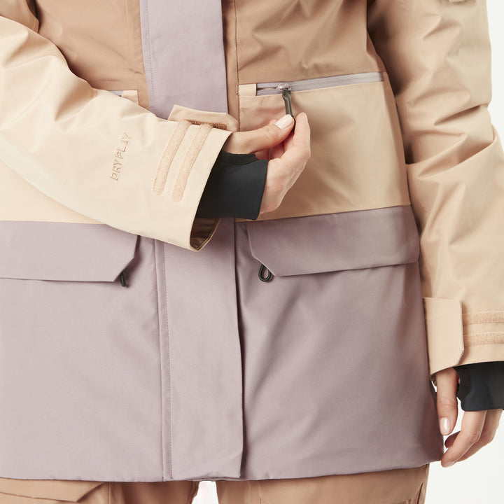 Picture Organic U68 Jacket - Women's Mocha/Rose Dust