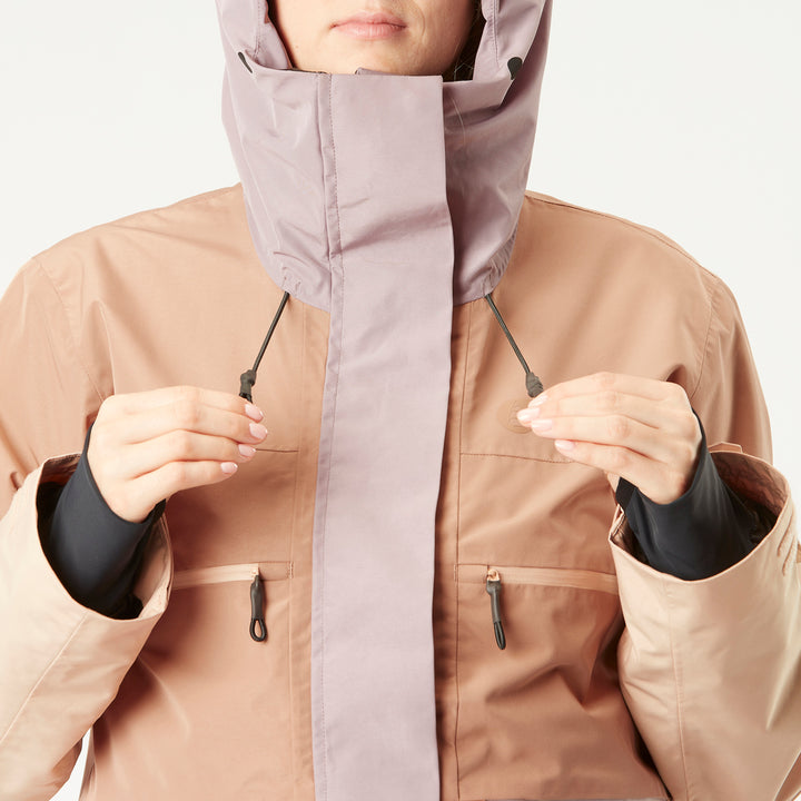 Picture Organic U68 Jacket - Women's Mocha/Rose Dust