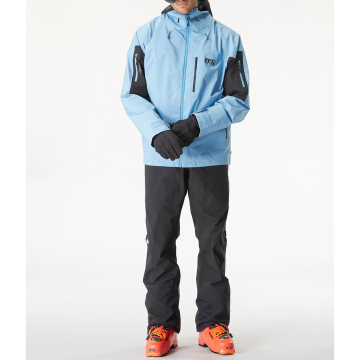 Picture Organic Lassen Xpore 3L Jacket - Men's Allure Blue/Black