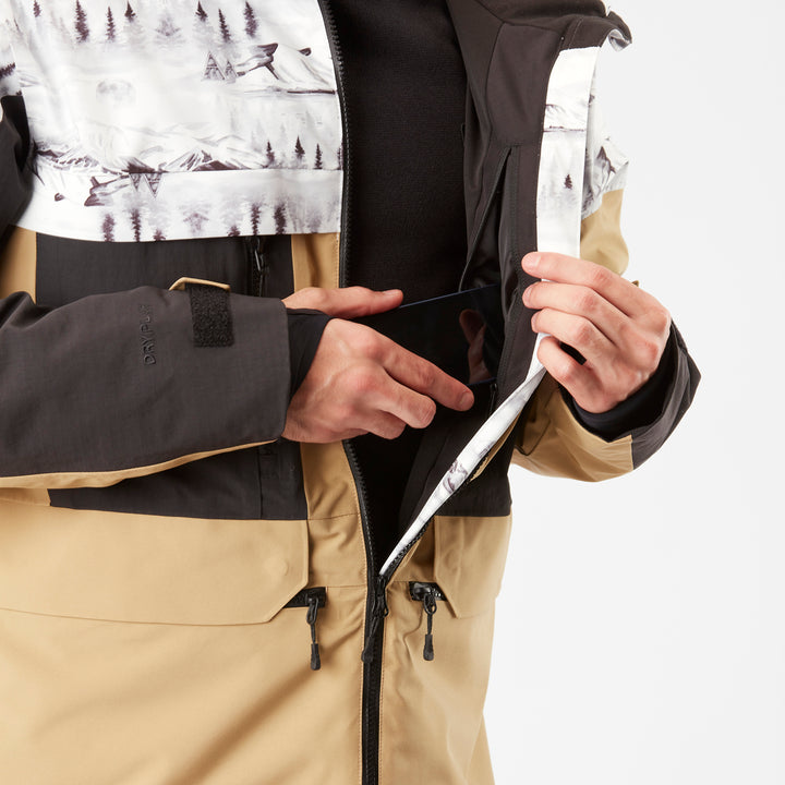 Picture Organic Stone Printed Jacket - Men's Mood