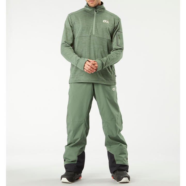 Picture Organic Bake Grid 1/4 Fleece - Men's Laurel Wreath