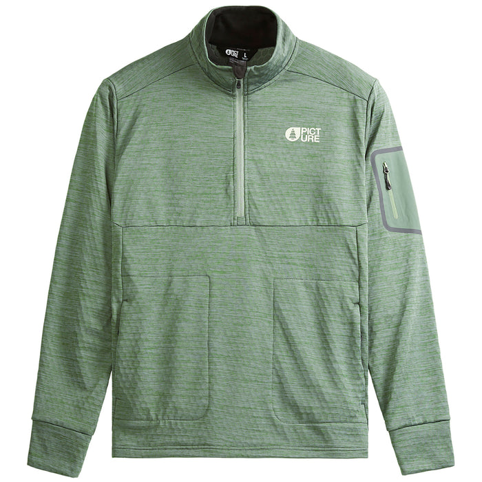 Picture Organic Bake Grid 1/4 Fleece - Men's Laurel Wreath