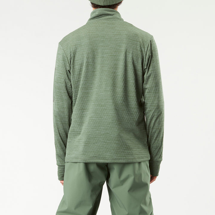 Picture Organic Bake Grid 1/4 Fleece - Men's Laurel Wreath
