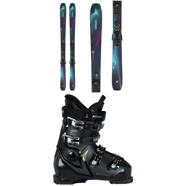 Atomic Maven 86 Skis + M10 GW Bindings + Atomic Hawx Magna 75 W Ski Boots - Women's 2024