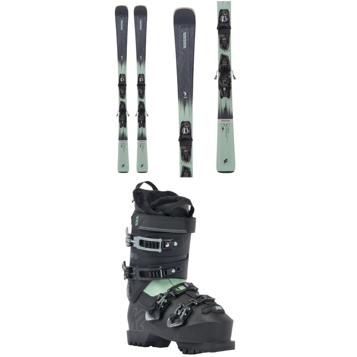 K2 Disruption 75 Skis + M2 10 Quikclik Bindings + K2 BFC 75 Ski Boots - Women's 2024