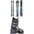 Nordica SUV 84 + TP2 Compact FDT Ski Bindings + Nordica Sportmachine 3 65 W Ski Boots - Women's