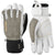 Hestra Army Leather GORE-TEX Short Gloves Light Grey/Off White
