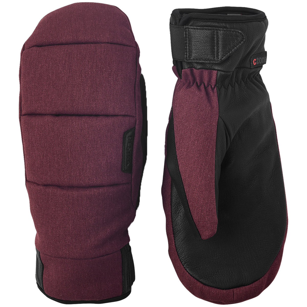 Hestra CZone Frame Mittens Bordeaux