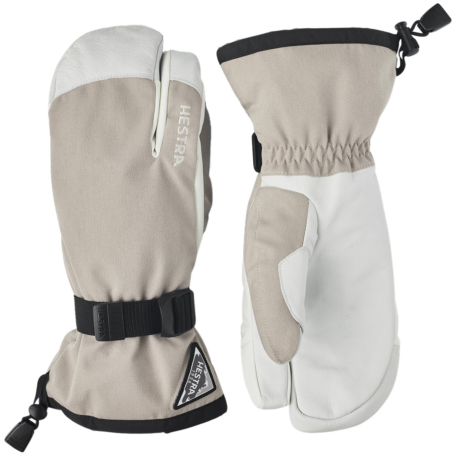 スキー・スノーボードアクセサリー HESTRA powder gauntlet 3finger Hestra Powder Gauntlet 3 Finger Mittens – evo