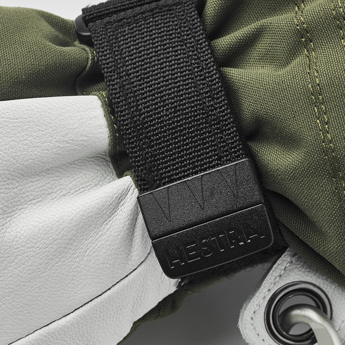 Hestra Heli Mittens - Women's Olive/Off White