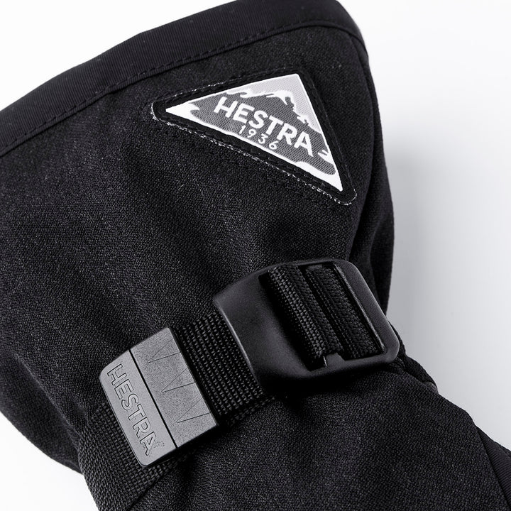 Hestra Powder Gauntlet Mittens Black