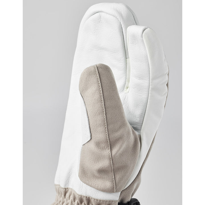 Hestra Powder Gauntlet 3 Finger Mittens Beige
